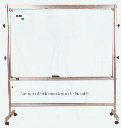 Whiteboards with Stand & Rollers